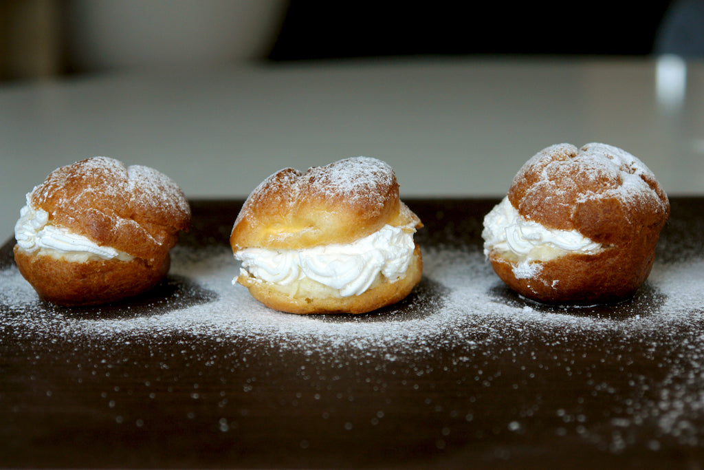 Choux a la creme cu creme patissiere